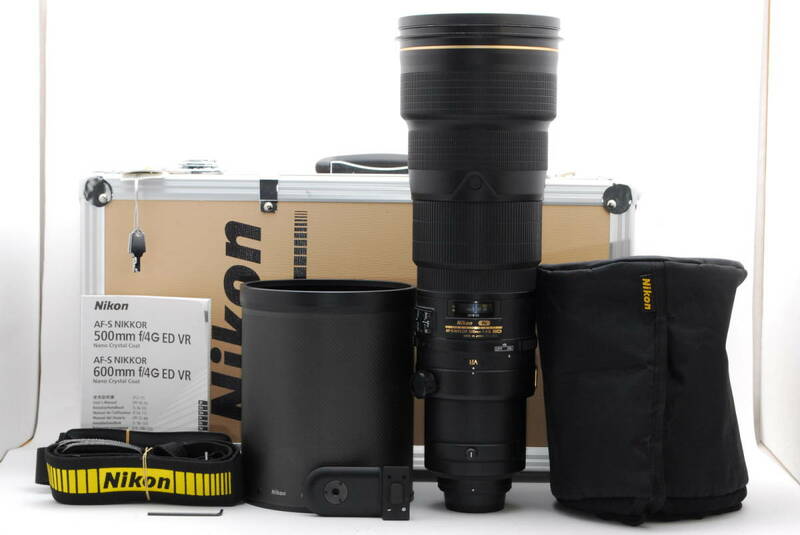ニコン Nikon Nikkor AF-S 500mm f4 G ED レンズクリーニング・超音波モーター交換済み #505