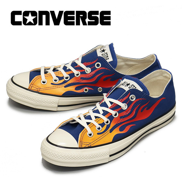 CONVERSE (コンバース) 31310320 オールスター US IGNT OX ブルー CV093 US7.5-26.0cm