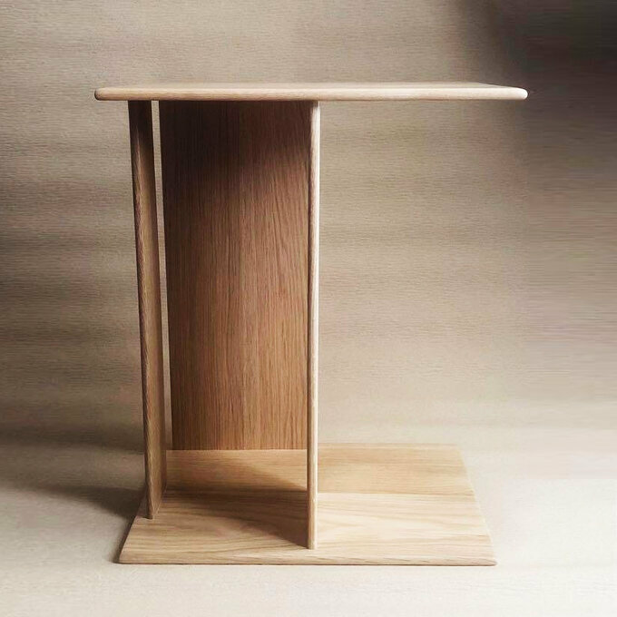無垢材 サイドテーブル 木製 アンティーク コーヒーテーブル ヴィンテージ ナイトテーブル レトロ ソファーテーブル 机 デスク 作業台