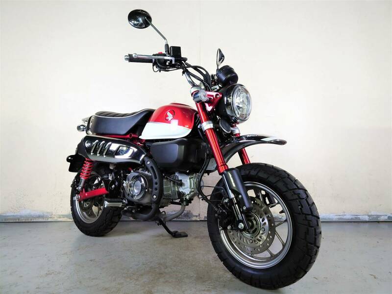 【HONDA MONKEY 125 モンキー125 JB02】実働 低走行2333km♪美車♪ ABS リアキャリア グリップヒーター イモビアラーム【埼玉/熊谷】N536