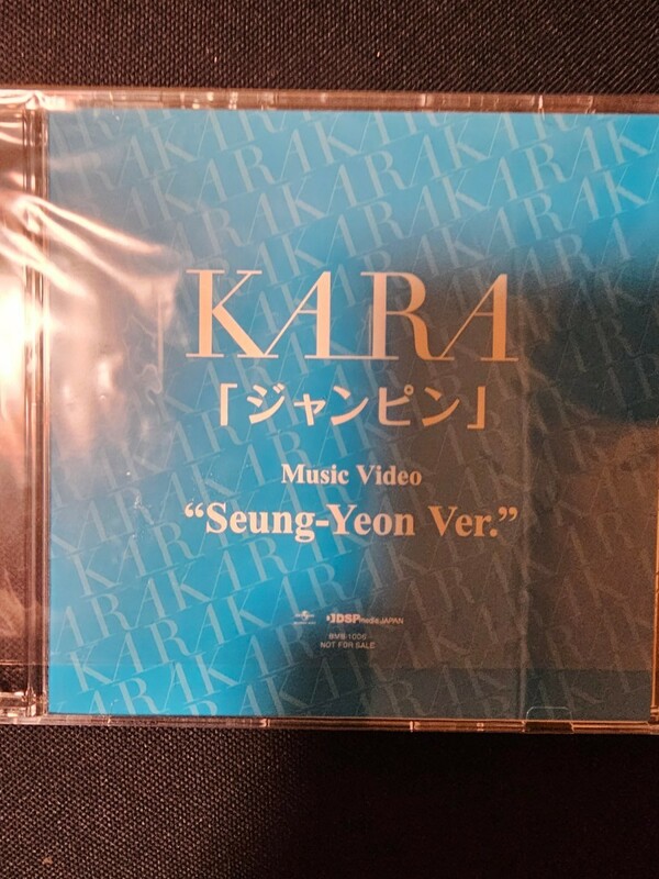【非売品】KARA スンヨン　ジャンピン　ミュージックビデオ　DVD ソロ