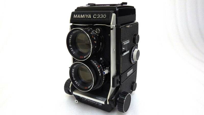 MAMIYA マミヤ C330 Professional プロフェッショナル SEKOR DS 105mm f3.5 ブルードット 中判カメラ 2眼レフ 2眼カメラ