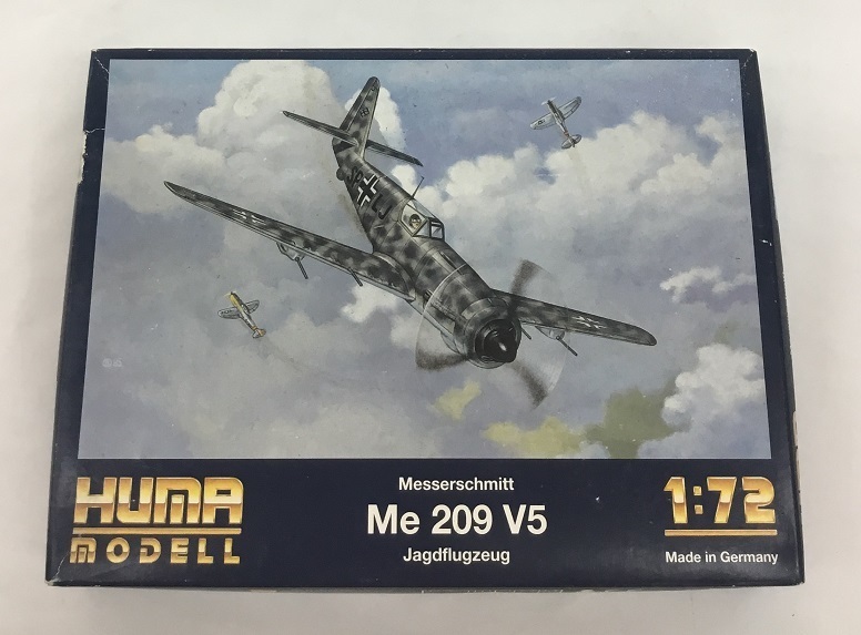 HUMA MODELL フーマモデル メッサーシュミット Messerschmitt Me 209 V5 Jagdflugzeug 1/72 プラモデル 未使用品 未組立　　