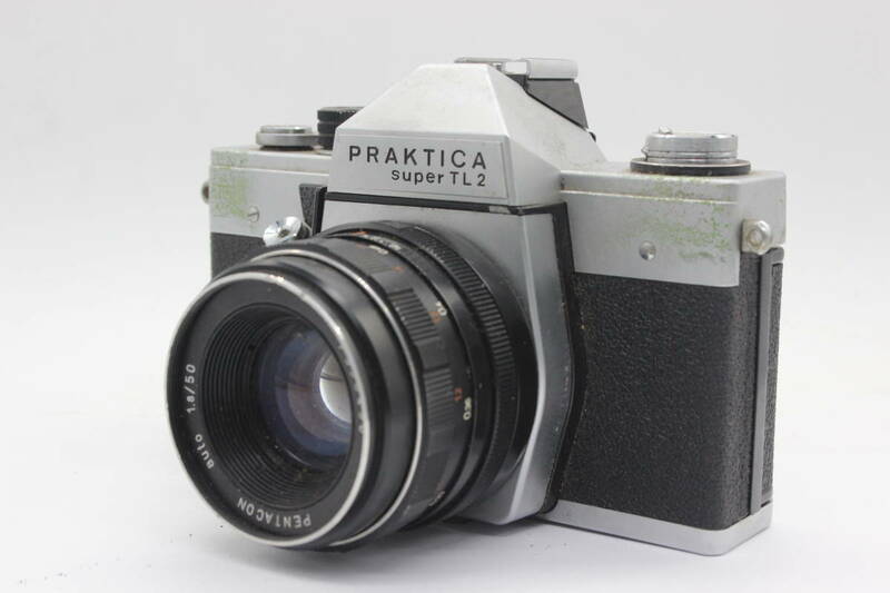 【訳あり品】 プラクチカ Praktica Super TL2 Pentacon auto 50mm F1.8 ボディレンズセット s3565