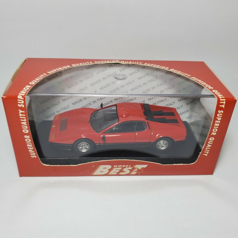 BEST 1/43「Ferrari 512 BB 1976 赤」 イタリア製 新品未使用 559