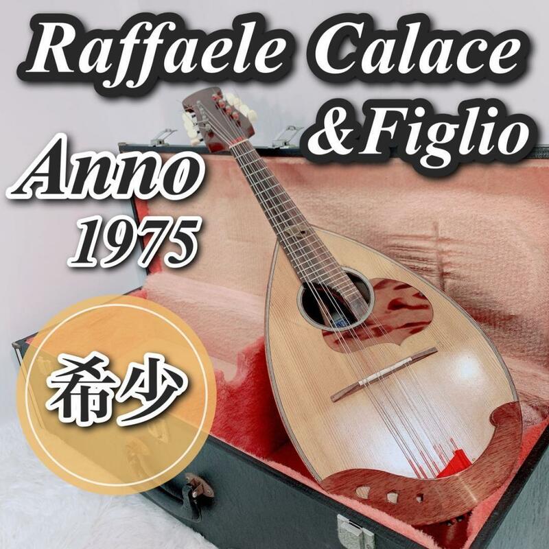 マンドリン ラファエレ カラーチェ figlio anno 1975 no.24 raffaele calace ハードケース付き 弦楽器