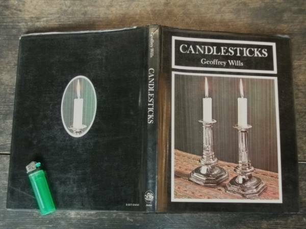 1974年 ビンテージ洋書 Candlesticks 燭台 蝋燭立て キャンドルスティック アンティーク 美術工芸品 英語