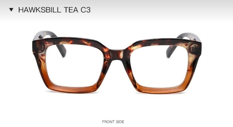 度数＋2.50　デザイン003C3　ホークスビル　丈夫な老眼鏡　シニアグラス