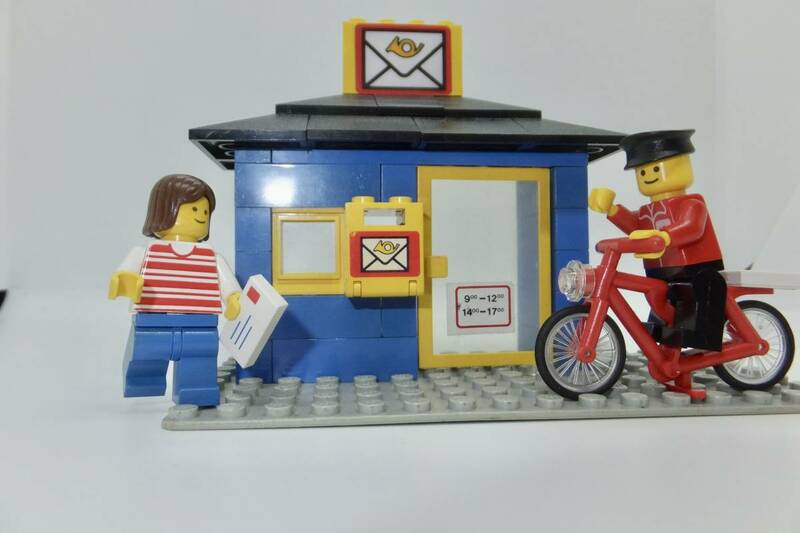 LEGO #6689 郵便局　Post-Station　街シリーズ　オールドレゴ