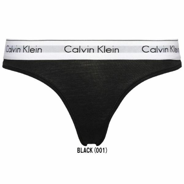 ※訳あり アウトレット Calvin Klein(カルバンクライン)ck Tバック ビキニ ショーツ レディース modern cotton F3786 black(001) Sサイズ