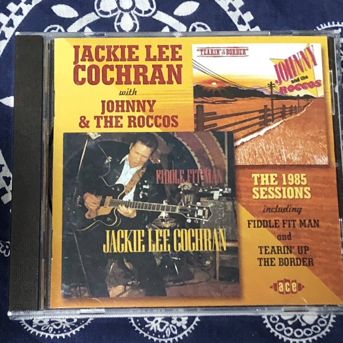 JACKIE LEE COCHRAN with JOHNNY & THE ROCCOS「THE 1985 SESSIONS」ロカビリー