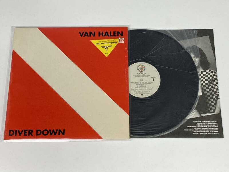 【US盤■LPレコード】VAN HALEN　DIVER DOWN　ヴァン・ヘイレン　BSK 3677　現状品「2488」　