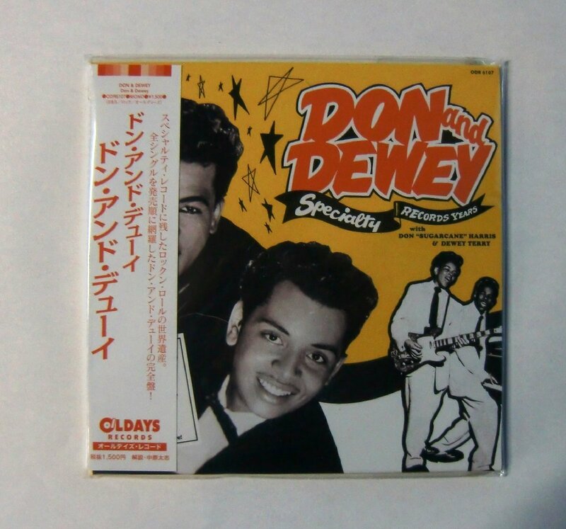 CD ドン・アンド・デューイ DON and DEWEY 紙ジャケ 未開封【サ692】