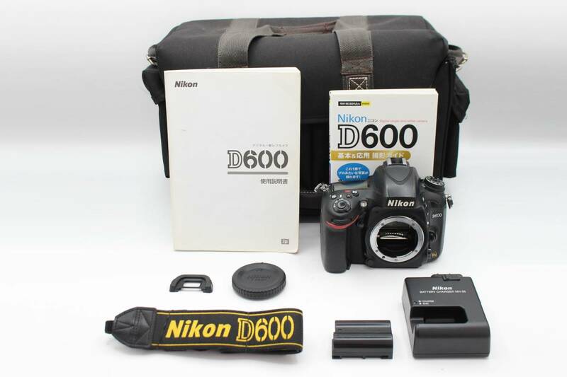 送料無料◆Nikon ニコン D600 ボディ◆カメラバック付♪0226
