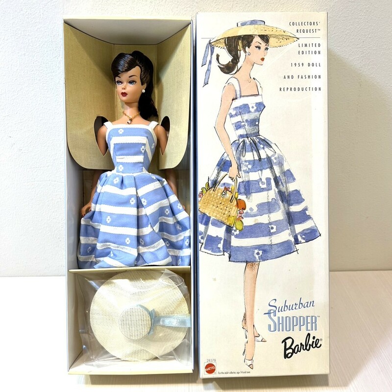 Mattel Barbie Suburban SHOPPER 1959 復刻版 バービー 人形 サバーバンショッパー リミテッド エディション レア TK0403