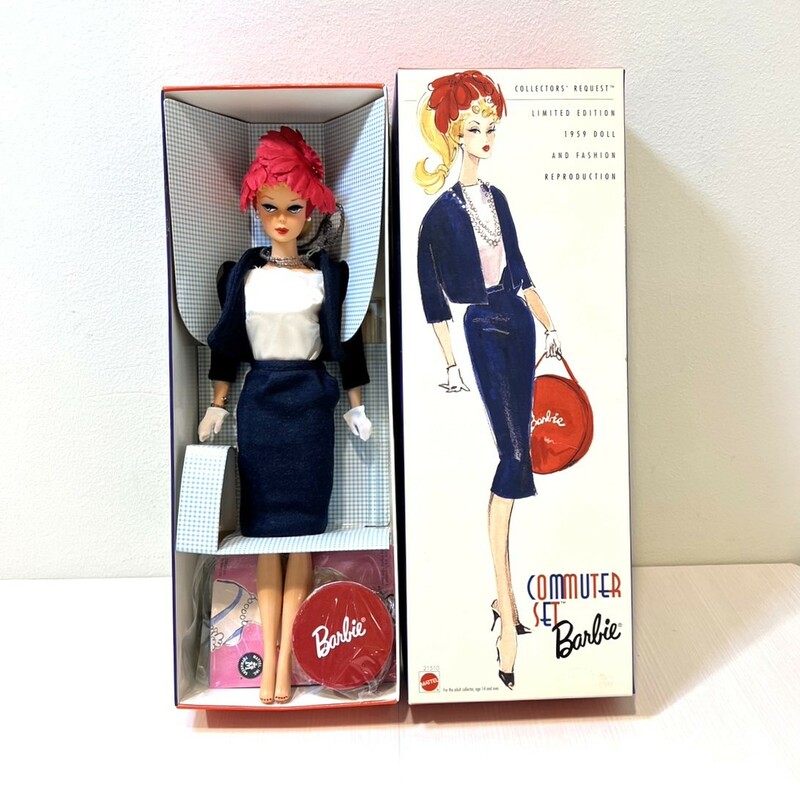 Mattel Barbie COMMUTER SET 1959 復刻版 バービー 人形 コミューターセット リミテッド エディション レア TK0701