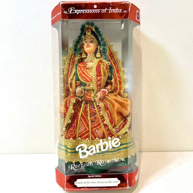 未開封 MATTEL Barbie Roopvan Rajasthani Expressions of India バービー 人形 スペシャル エディション 限定 激レア TK0804