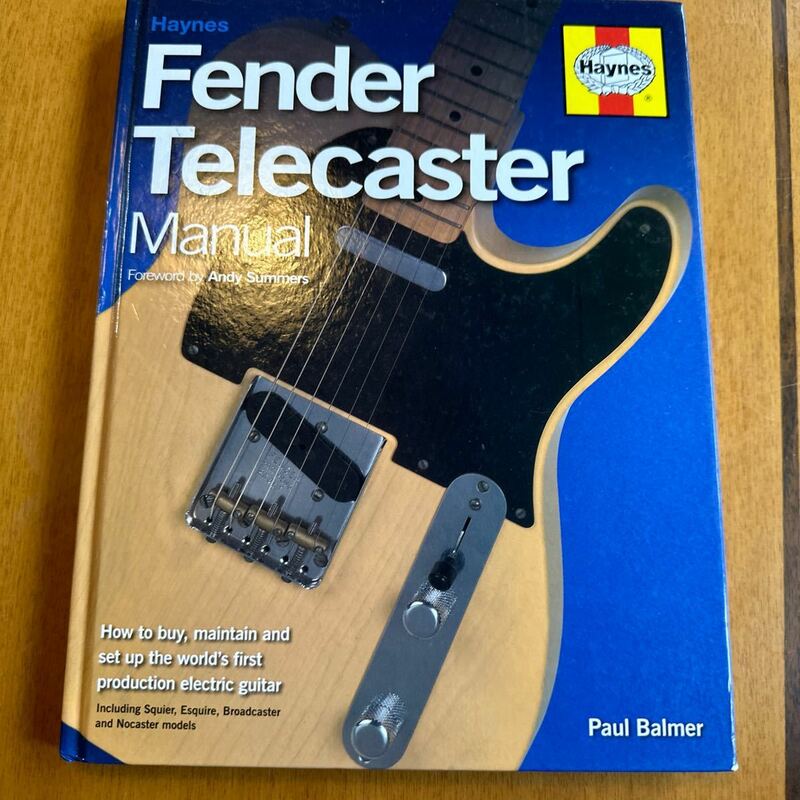激レア 洋書 Fender Telecaster Manual アンディ・サマーズ寄稿 フェンダー・テレキャスター・マニュアル ロイ・ブキャナン