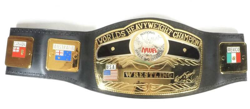 ビンテージ NWA世界ヘビー級王座チャンピオンベルト レプリカ 2000年代 FTO511