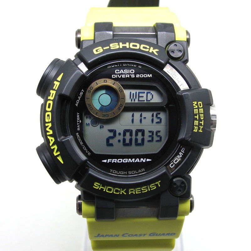 CASIO カシオ 腕時計 G-SHOCK FROGMAN フロッグマン GWF-D1000JCG-9JR 海上保安制度創設70周年 ソーラー電波