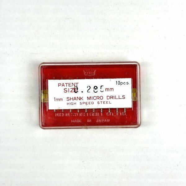 【アウトレット品】 OTD 日本小径ドリル 1mm×0.285mm 141本セット シャンクマイクロドリル sp-024-d063