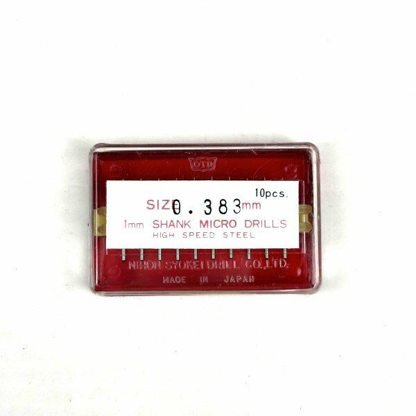 【アウトレット品】 OTD 日本小径ドリル 1mm×0.383mm 150本セット シャンクマイクロドリル sp-024-d070