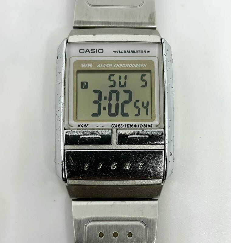 カシオ デジタル腕時計 A200 電池交換済み 訳あり アラームクロノグラフ