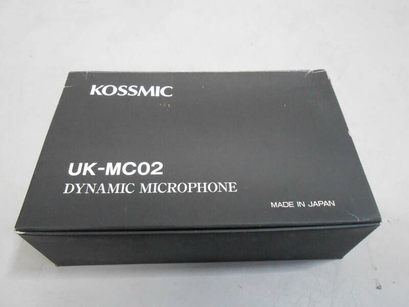 ☆未使用 KOSSMIC DYNAMIC MICROPHONE ダイナミックマイク UK-MC02！60サイズ発送