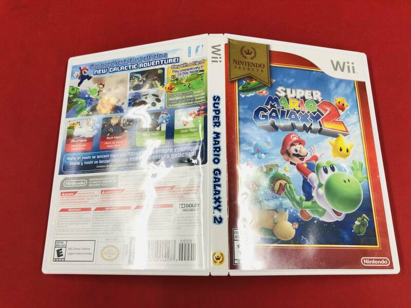 Wii スーパーマリオギャラクシー2 Super Mario Galaxy 2 ベスト 即落札！！ 海外版！！