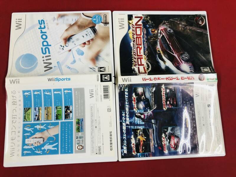 ニード・フォー・スピード カーボン Wii sports スポーツ 即落札！！ セット