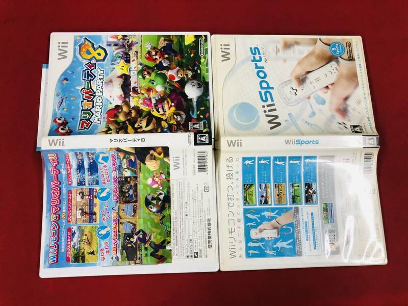 マリオパーティ8　Wii sports 即落札！！ セット