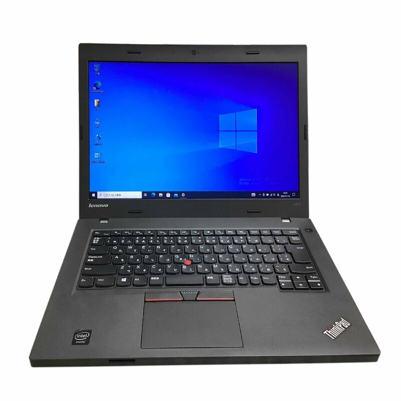 訳アリ Lenovo ThinkPad L450 Celeron 3205U 1.5GHz 4GB HDD 500GB Bluetooth Windows10Pro ノートパソコン I150