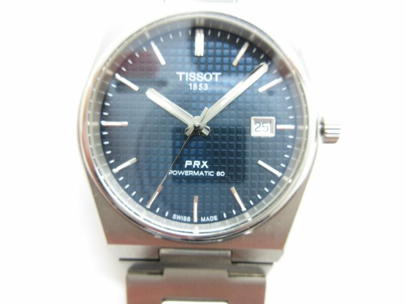 ★TISSOT ティソ PRX T137407A 自動巻き パワーマティック80 メンズ　腕時計 ケースあり 中古　店頭にて併売品