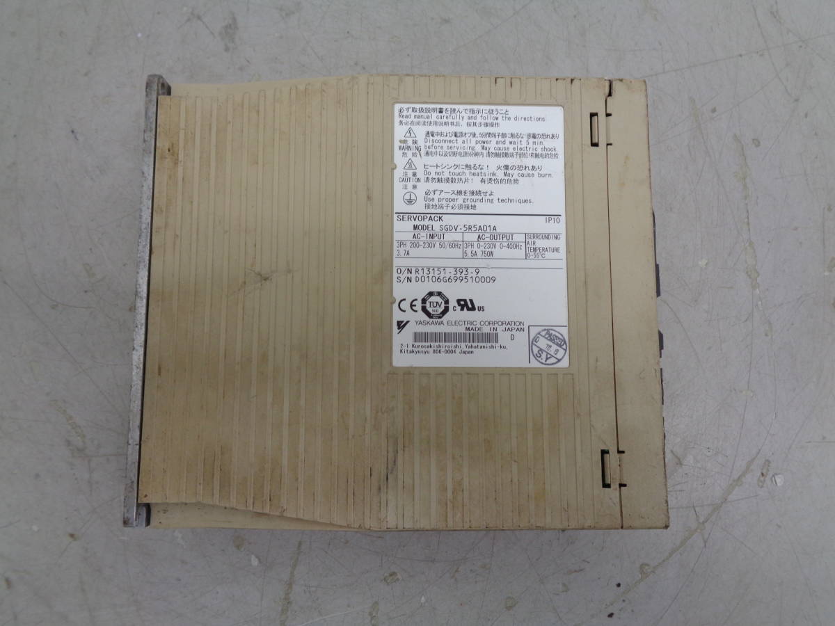 MK9295 YASKAWA 安川電機 SGDV-5R-5A01A 200V サーボパック