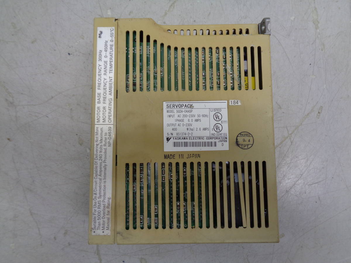 MK9297 安川電機 SGDA-04ASP