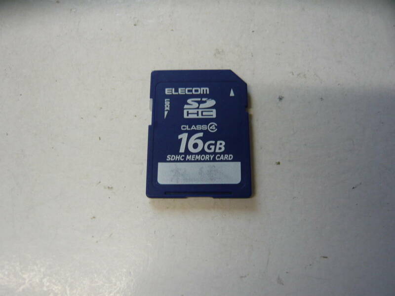 動作保証！ELECOM SDHCカード 16GB クラス④