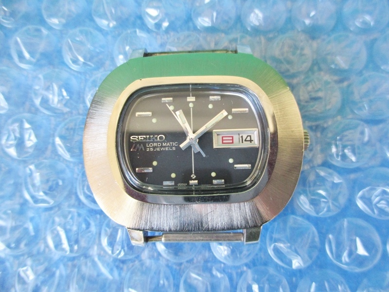 腕時計 セイコー ロードマチック 5606-5010 25石 当時物 自動巻 稀少 OH済み 昭和レトロ コレクション
