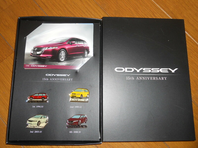 ★HONDA ODYSSEY 15th ANNIVERSARY　ピンバッチセット ホンダ　オデッセイ★