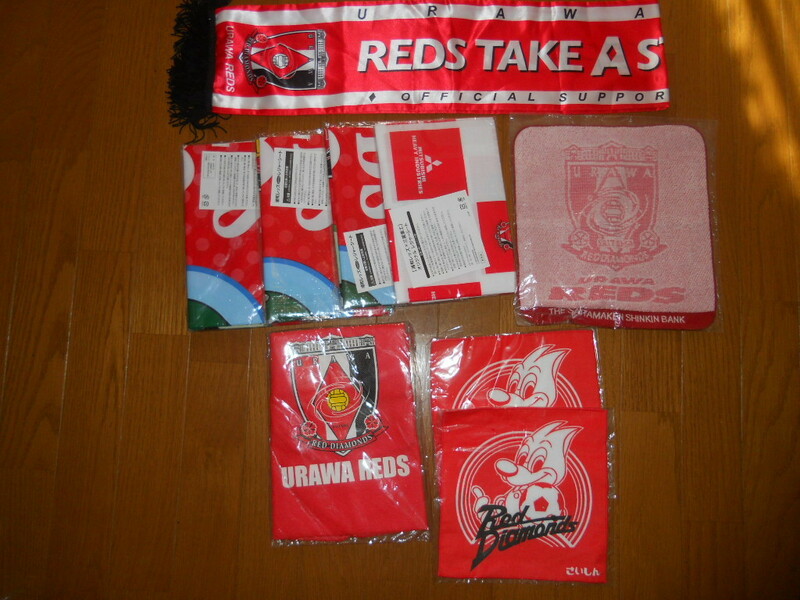 ★URAWA REDS 浦和レッズ レジャーシート エコバック ハンドタイル マフラー セット★ 