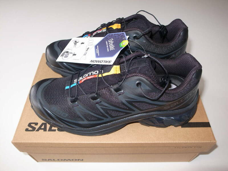 SALOMON XT-6 black 24.5cm US6.5