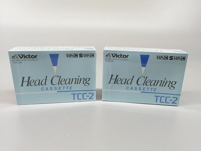 4GE　Victor ビクター TCC-2 ビデオ用ヘッドクリーニングカセット VHS-C専用 