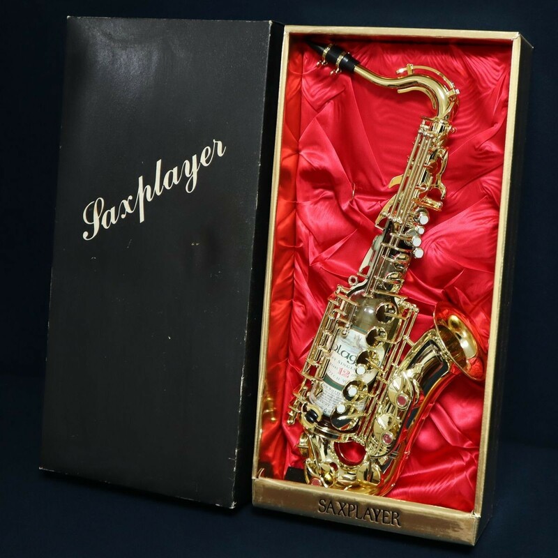 古酒 未開栓 Saxplayer finlaggan 12年 シングルモルト スコッチ ウイスキー 60% サックスプレイヤー 保管品 サックスフォン サクスフォン