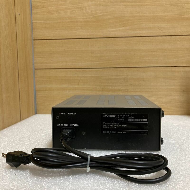 GXL9616 victor ビクター　ACアダプター　AC ADAPTER AA-G20 動作確認済　現状品　1103