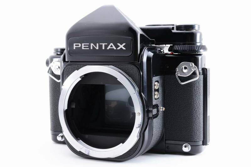 14007 極上品 PENTAX 67 ペンタックス 6×7 中判フィルムカメラ モルトも交換済み！