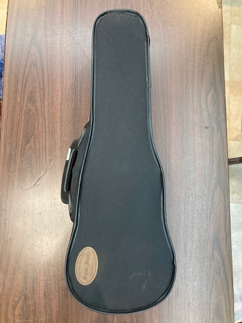 バイオリン　TOYO製バイオリンハードケースSuperShell１　1/8サイズ用　黒色　ジャンク品