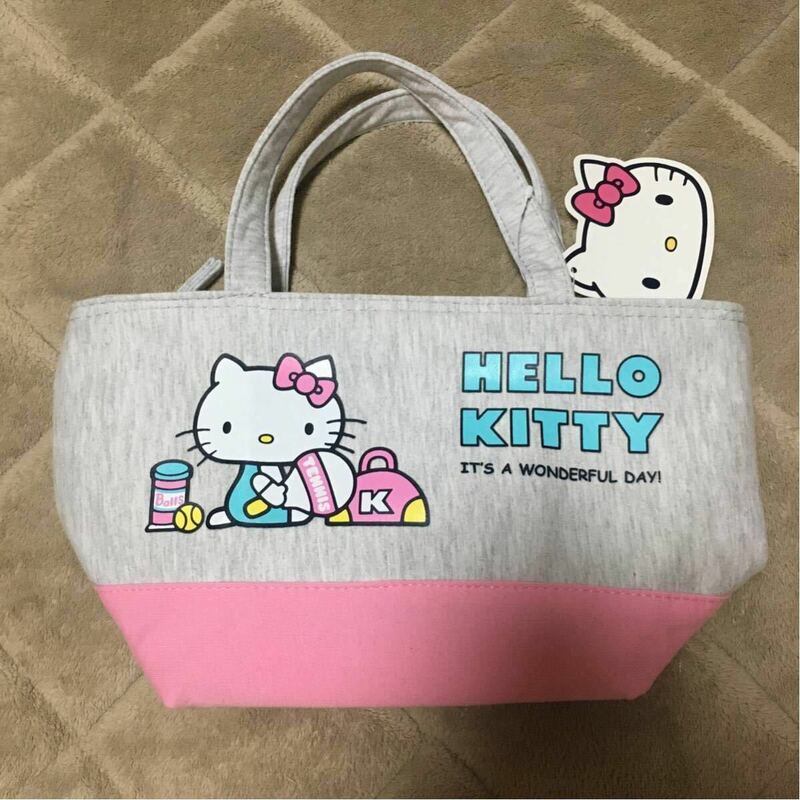 キティ☆ランチトート☆お弁当袋☆新品☆D