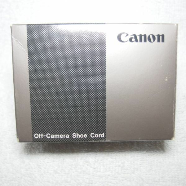 キヤノン Canon オフカメラシューコード（新古品）