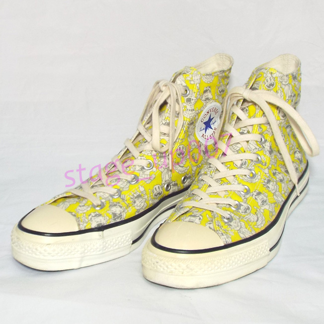 CONVERSE（コンバース）／天才バカボン ハイカットスニーカー ALL STAR RETRO T-BAKABON HI/size8.5 日本製 ／管SXLQ