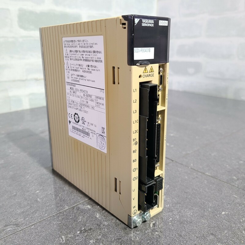 【中古動作品】管1V217 YASKAWA SERVOPACK サーボパック SGDV-R90A01B 200V 