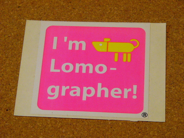 古いステッカー Lomo ロモ I'm Lomo-grapher! 3枚セット (美品) 長期保存品